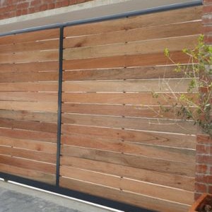 Magnador driveway barrier and panel
