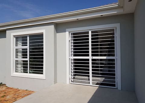 Magnador custom security gate on window and door