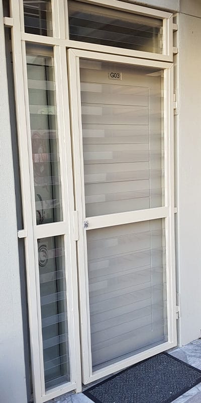 Magnador Single Transparent Door